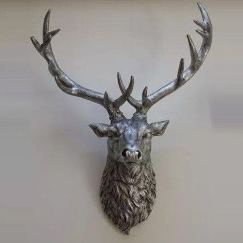 Stag head wall mounted - stag,