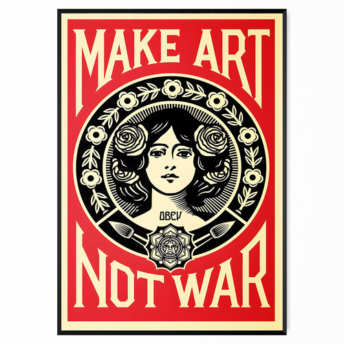 Make art not - make,