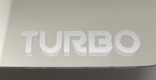 Turbo logo wing mirror - mirror,
