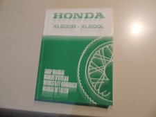 Honda XL 600 R L 1983 Service