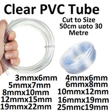 Home Brew Cider & Wine Making High Grade PVC Syphon Tube - Select Size & Length