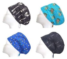 Orthopaedic Anatomy Bones Toggle Scrub Cap Doctor Theatre Nurse Surgical Surgeon