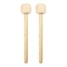 2 Pcs Drum Mallets Sticks Felt