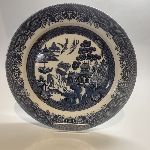 Churchill willow dinner - willow, plate