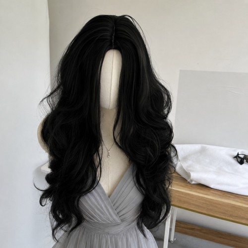Off black long wavy - long,