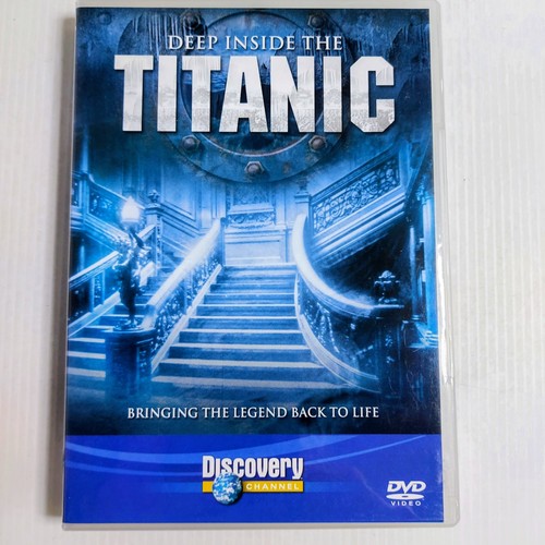 Deep inside the titanic dvd - inside,