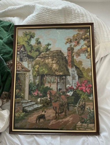 Completed vintage tapestry - completed,