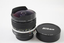 Nikon Manual Fisheye Nikkor 16mm F/2.8 Vintage Camera Lens Working