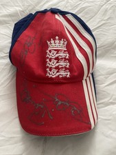 Signed England Cricket Cap
