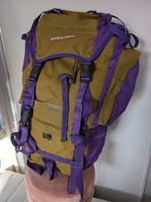 Vintage Karrimor Jaguar E65 KS100T SA Back Hiking Backpack Rigid Back