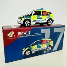 TINY Hong Kong BMW i3 Scottish Ambulance Service Car Diecast Model