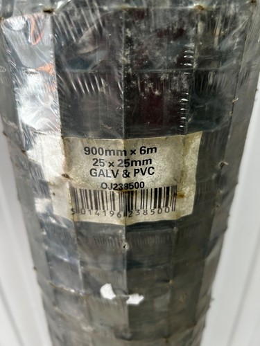 Green galvanised pvc coated
