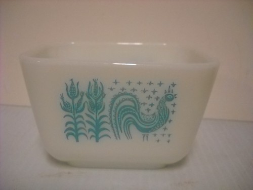 Vtg pyrex amish butter - amish,