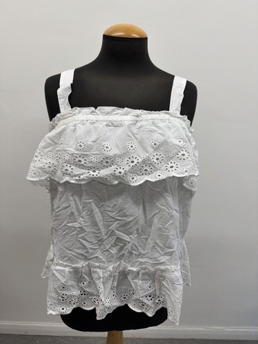 Matalan white broderie frill - matalan,