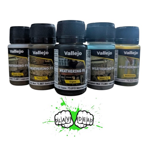 Vallejo weathering effects - vallejo,