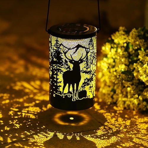 4pcs solar powered led lantern - solar,
