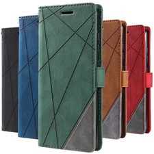Leather Wallet Case For Samsung Galaxy A17 A56 A26 A55 A06 A72 A12 Flip Cover