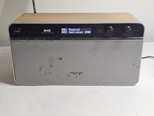 Sony DAB/FM Digital Radio – Fully Working – Wood Effect – Used – No Cable