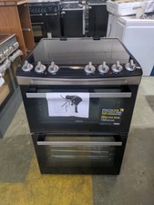 Graded Zanussi ZCI69080XE 60cm Freestanding Induction Cooker Black & S/S - 9121