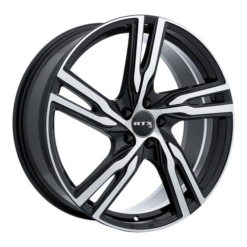 20x8 black alloy wheel - black,