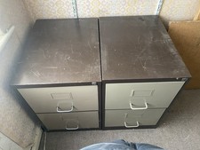 2no Metal Filing Cabinet  All