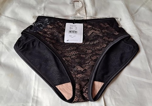 Amoena melody black briefs - black,