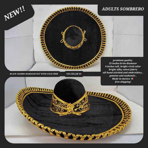 Black with gold - black, trim