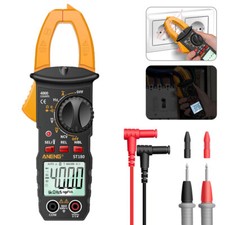 Digital LCD AC/DC Clamp Meter Current Voltage Multimeter Temp Volt Amp Tester UK