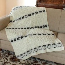 Aran Woollen Mills Irish Throw