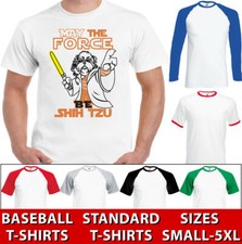 SHIH TZU T-SHIRT, Mens Funny Dog Top Tee Unisex Pet Animal Puppy Best Dad Xmas