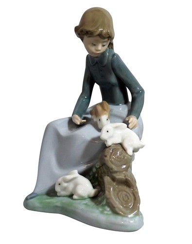 Nao lladro 1026 girl - nao, #1026