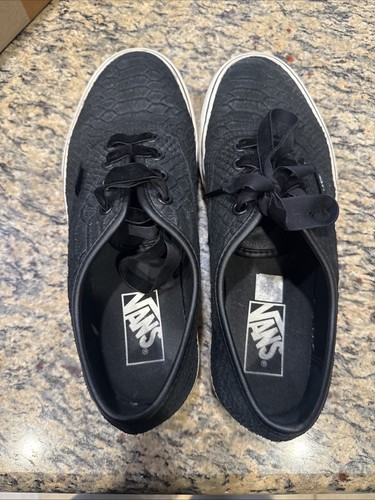 Vans black snake platform - black,