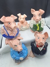 Full set of 5 NatWest pigs