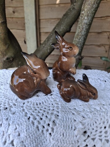 Vintage beswick trio brown - vintage,