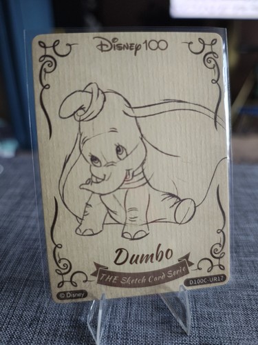 Disney wooden sketch card - disney,