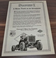 1919 Diamond T Truck Ad Watch