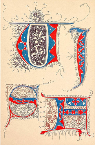 Alphabet letters 14th century - letters,