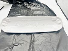 LONG VINTAGE WHITE CERAMIC