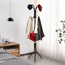 Coat Stand Coat/Hat/Jacket/Umbrella Floor Standing Rack Clothes Hanger Hooks