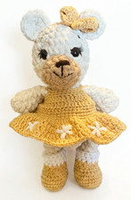 New handmade crochet teddy - crochet,
