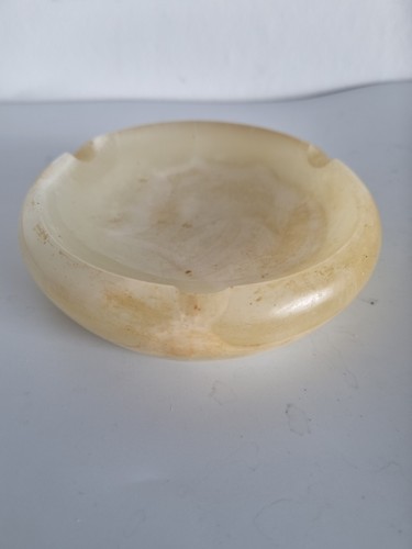 Vintage onyx ashtray 11cm - ashtray,,