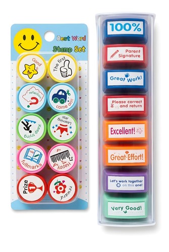 18pcs teacher stamps - stamps, for