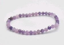 4mm Faceted Lepidolite Natural