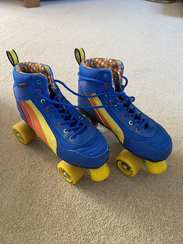 Blue striped rio roller - blue,