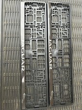 Jaguar Reg Plate Holders