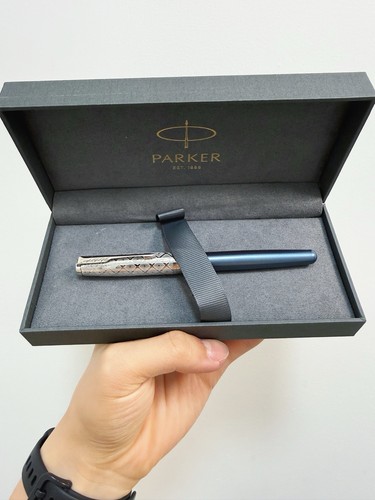 Parker sonnet metal blue - metal, ct