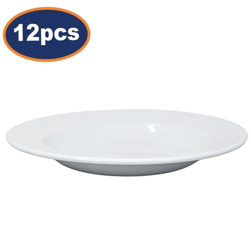 Soup plate 12pc deep porcelain - soup,