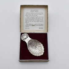 Sterling Silver Caddy Spoon