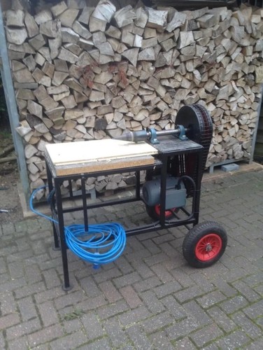 Used electric hydraulic log - electric,