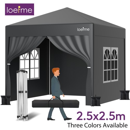 Lofeme 5x2 gazebo - 2.5x2.5,